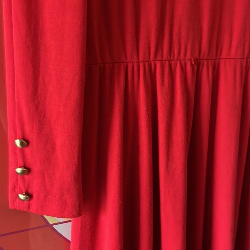 VTG Women’s Drape collar dress - Picture 4 of 7